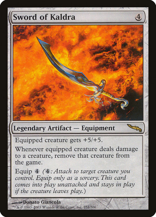 Sword of Kaldra  (Foil)