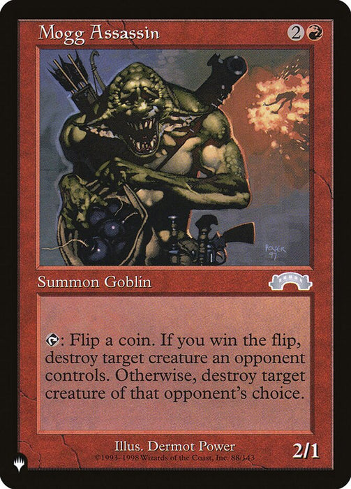 Mogg Assassin - Retro Frame