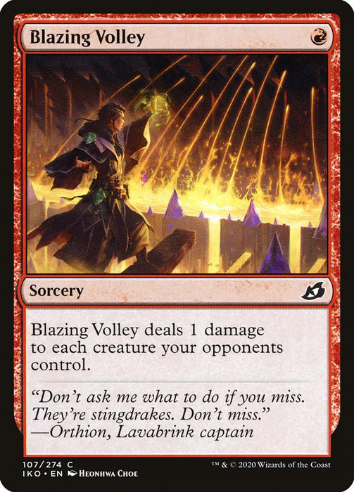 Blazing Volley  (Foil)