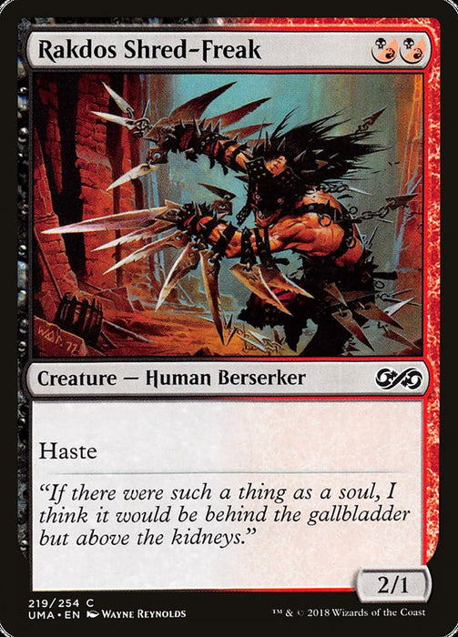 Rakdos Shred-Freak  (Foil)
