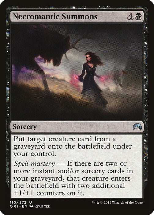 Necromantic Summons  (Foil)