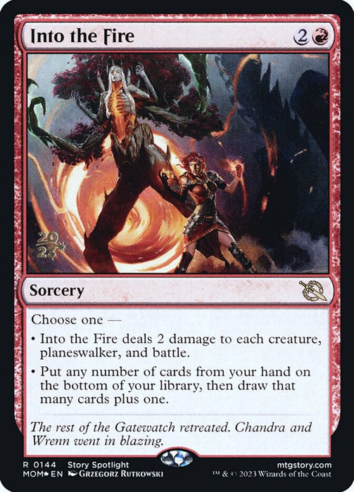 Into the Fire (Foil)