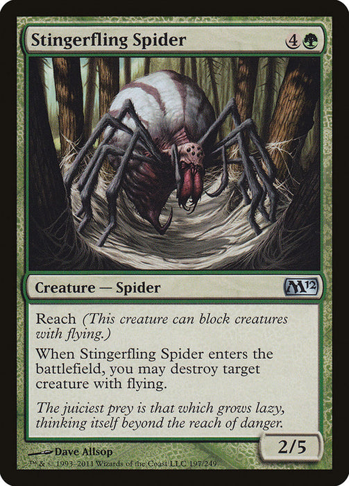 Stingerfling Spider  (Foil)
