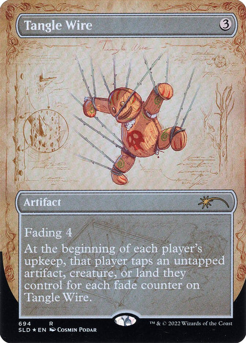 Tangle Wire - Borderless - Full Art - Inverted (Foil)
