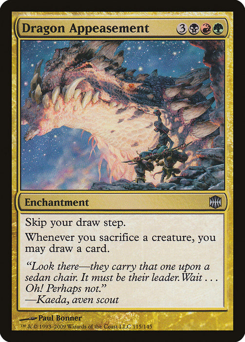 Dragon Appeasement  (Foil)