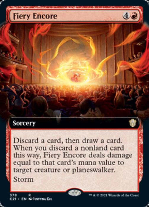 Fiery Encore  - Extended Art