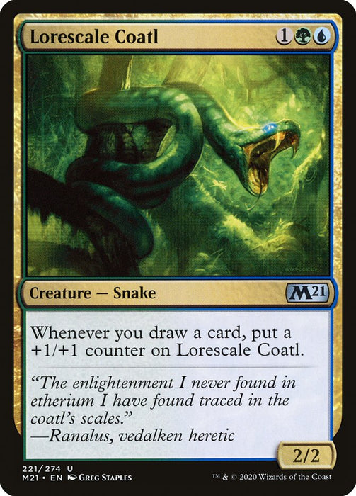 Lorescale Coatl  (Foil)