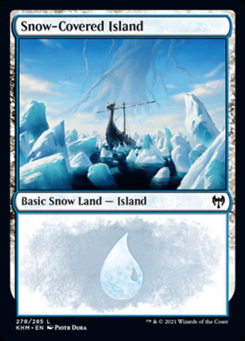Snow-Covered Island  - Snow