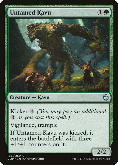 Untamed Kavu  (Foil)