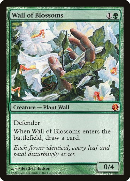 Wall of Blossoms  (Foil)