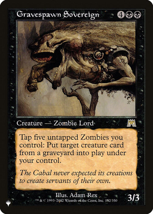 Gravespawn Sovereign - Retro Frame