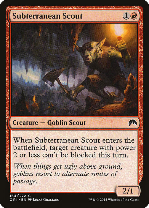 Subterranean Scout  (Foil)