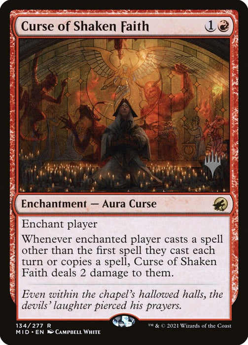 Curse of Shaken Faith (Foil)