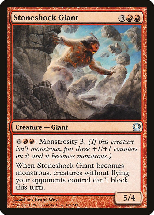 Stoneshock Giant  (Foil)