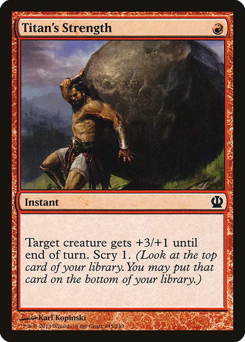 Titan's Strength  (Foil)
