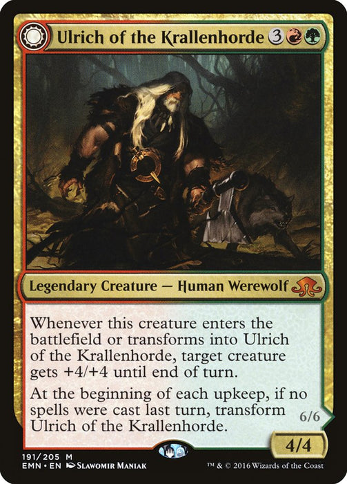Ulrich of the Krallenhorde // Ulrich, Uncontested Alpha  - Sunmoondfc (Foil)