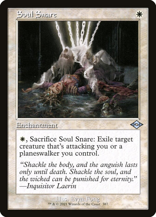 Soul Snare - Retro Frame  (Foil)