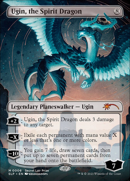 Ugin, the Spirit Dragon - Borderless (Foil)