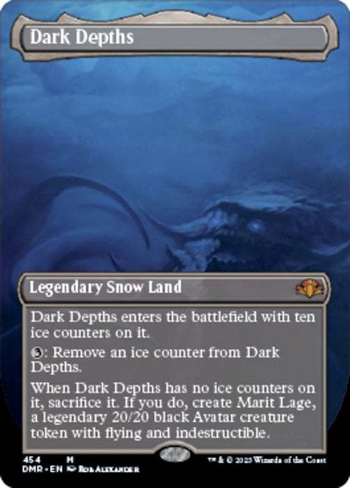 Dark Depths - Borderless - Legendary (Foil)
