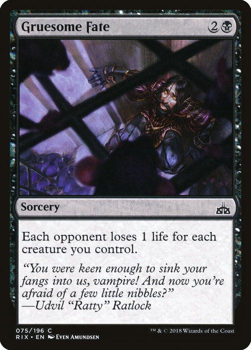 Gruesome Fate  (Foil)