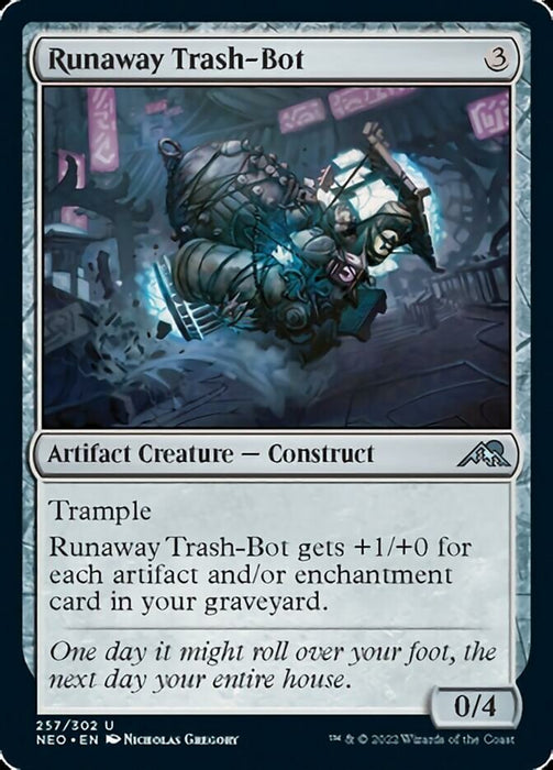 Runaway Trash-Bot  (Foil)
