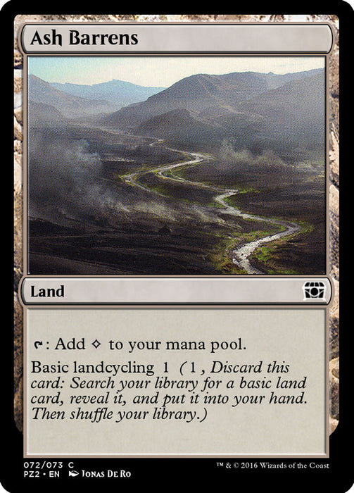 Ash Barrens  (Foil)