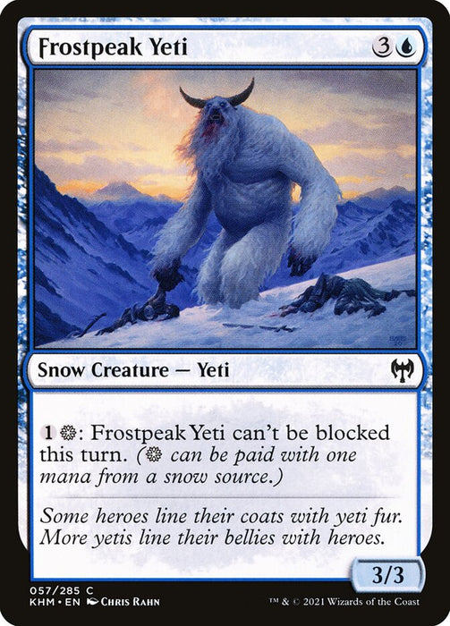 Frostpeak Yeti  - Snow (Foil)