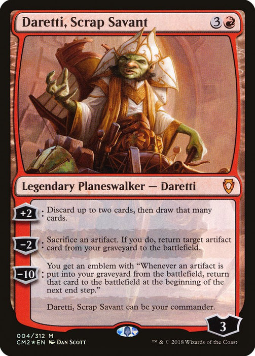 Daretti, Scrap Savant  (Foil)