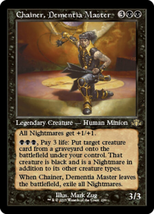 Chainer, Dementia Master - Retro Frame - Legendary