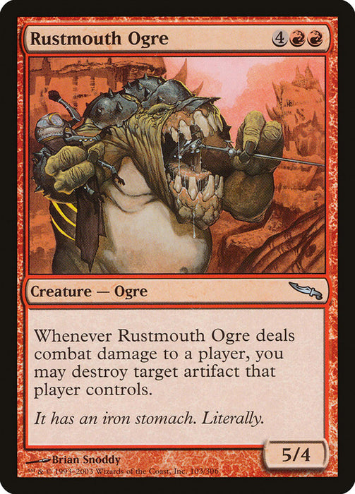 Rustmouth Ogre  (Foil)
