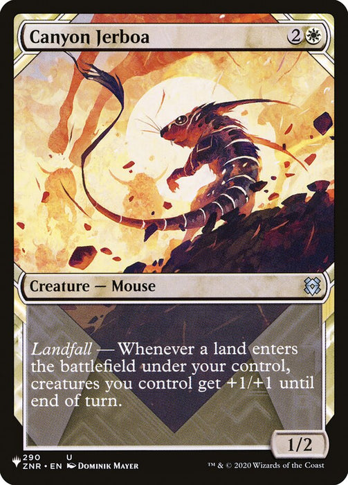 Canyon Jerboa - Full Art - Showcase- Inverted