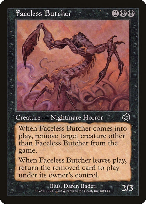 Faceless Butcher  (Foil)