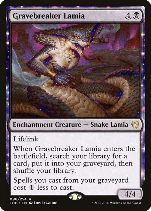 Gravebreaker Lamia  - Nyxtouched (Foil)