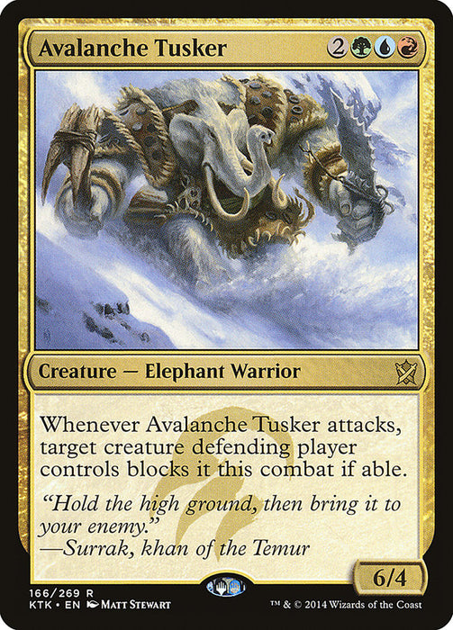 Avalanche Tusker  (Foil)