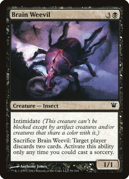 Brain Weevil  (Foil)