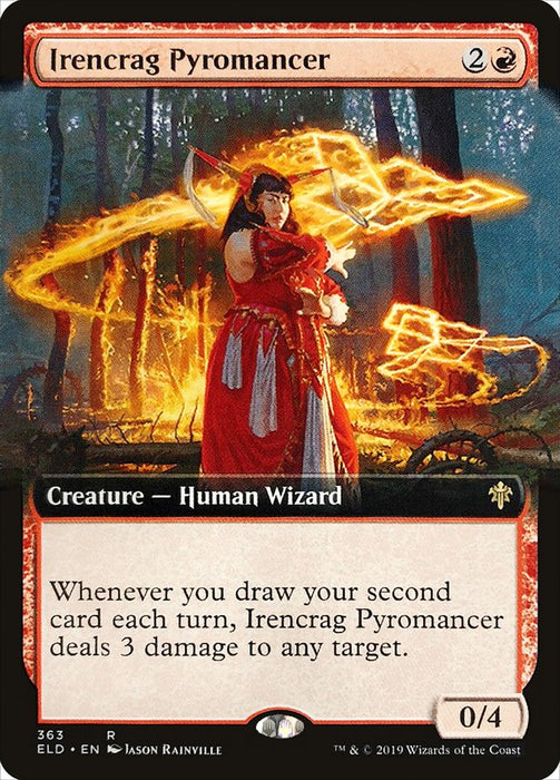 Irencrag Pyromancer  - Extended Art (Foil)