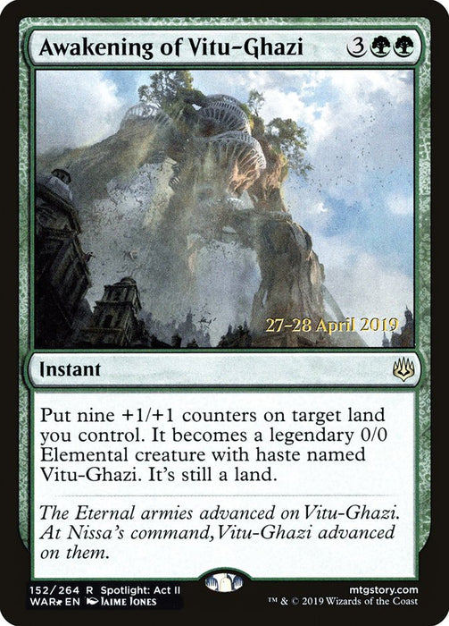 Awakening of Vitu-Ghazi  (Foil)