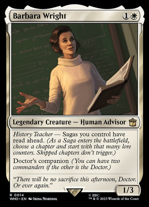 Barbara Wright - Legendary (Foil)