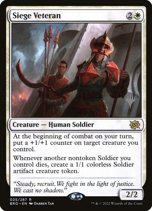 Siege Veteran (Foil)