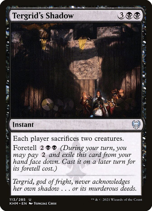 Tergrid's Shadow  (Foil)