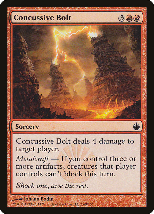 Concussive Bolt  (Foil)