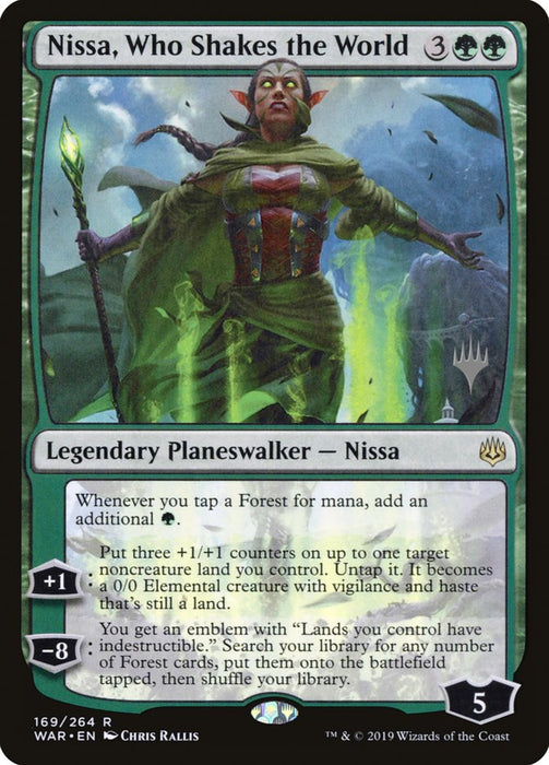 Nissa, Who Shakes the World  (Foil)