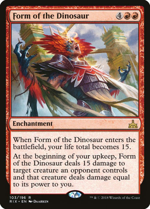 Form of the Dinosaur  (Foil)
