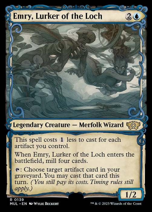 Emry, Lurker of the Loch - Legendary- Showcase (Foil)