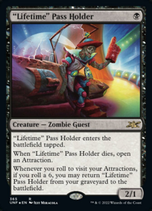 Lifetime Pass Holder (Foil)