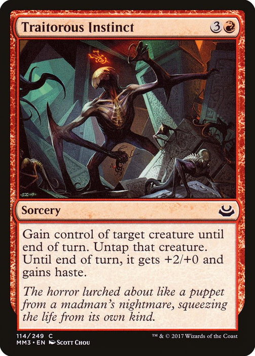 Traitorous Instinct  (Foil)
