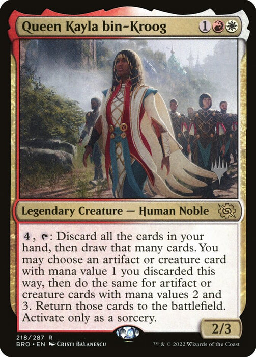 Queen Kayla bin-Kroog - Legendary (Foil)