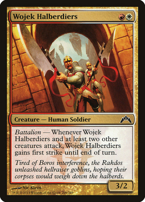 Wojek Halberdiers  (Foil)