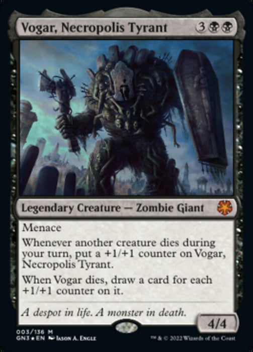 Vogar, Necropolis Tyrant - Legendary (Foil)