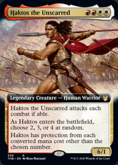 Haktos the Unscarred - Extendedart - Legendary